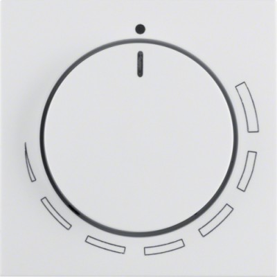 Накладка Berker для регулятора числа оборотов, пол.белизна S.1 (11378929)