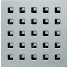 Накладка Berker для вставки переговорной части, алюминий B.х (17331404)