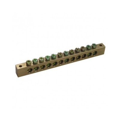 s0560021 Шина нульова e.bsa.stand.20.12.base, 12 отв.х 20 А з