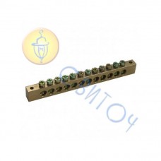 s056002 Шина нульова e.bsa.stand 12 отв. 20А кріплення на 