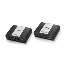 UEH4002A 4-портовый USB 2.0-удлинитель по кабелю Cat 5 до 100м, ATEN