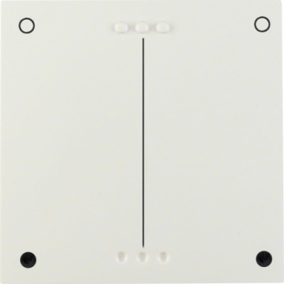 Кнопка Berker для универсального нажимного диммера, белая S.1 (17658982)