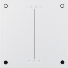 Кнопка Berker для универсального нажимного диммера, пол.белизна матовая S.1/B.х (17651909)