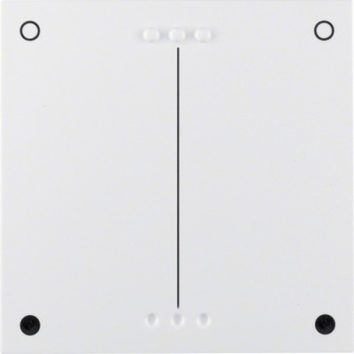 Кнопка Berker для универсального нажимного диммера, пол.белизна матовая S.1/B.х (17651909)