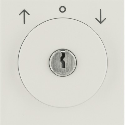 Накладка Berker c замком к жалюзийному замочному выключателю, белая S.1 (10818982)