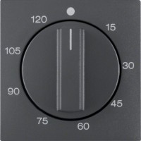 Накладка Berker для механических таймеров 0-120мин., антрацит B.х (16331606)