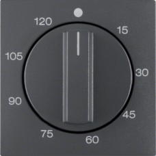 Накладка Berker для механических таймеров 0-120мин., антрацит B.х (16331606)