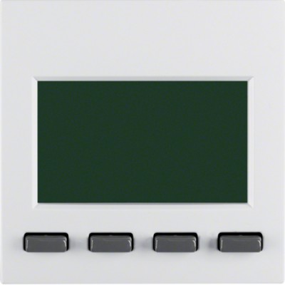 Таймер Berker Easy с дисплеем, пол.белизна S.1 (17358989)