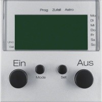 Таймер Berker с дисплеем, алюминий B.х (17361404)