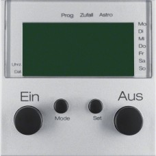 Таймер Berker с дисплеем, алюминий B.х (17361404)