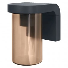 Бра Classic Cascade Wall (Янтарь) E27 IP44 темно-серый Ledvance (4058075554276)