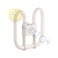 Лампа PHILIPS PL-Q 28W/840/4P компактна люмінесцентна