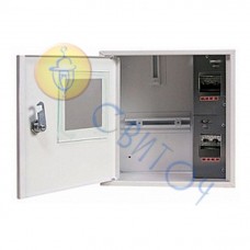 s0100003 Шкаф e.mbox.stand.n.f1.04.z металлическая, под 1-ф. счетчик, 4 мод., навесная, с замком, E-NEXT