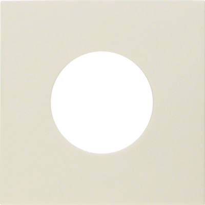 Накладка Berker для нажимной кнопки и светового сигнала Е10, белая S.1 (11248982)