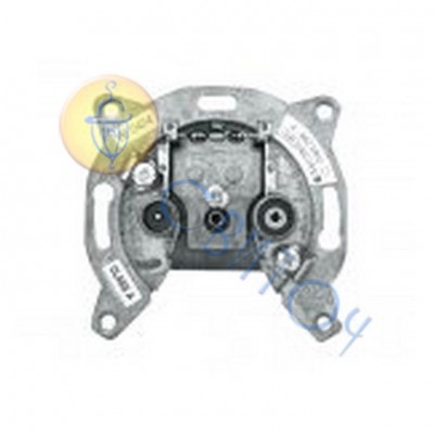 11010201 Механізм розетки ТВ-САТ прохідної, HAGER