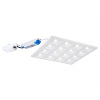 Светодиодная панель Sylvania Quadro UGR16 600x600 Multipower 15-34W 2050-4500Lm 3000K IP40 (47251)