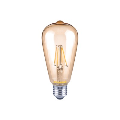 Sylvania лампа ToLEDo ST64 6W 560Lm 2400K E27 DIM золота