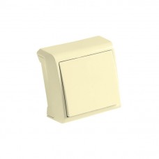 90681201 Вимикач 1 відкр. крем, Vera Vi-Ko