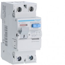 Устройство защитного отключения Hager 2P 63A, 300 mA, AC, 2м (CF264J)