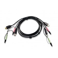 2L-7D02UH  1.8 м. KVM-кабель USB HDMI, ATEN