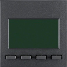 Таймер Berker Easy с дисплеем, антрацит B.х (17351606)