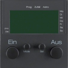 Таймер Berker с дисплеем, антрацит B.х (17361606)