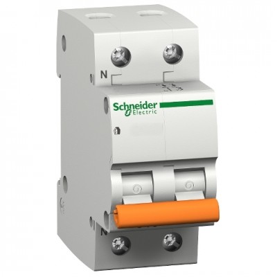 Автоматический выключатель Schneider Electric BA63 1Р+N 10A C, 4,5кА (11212)