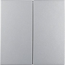 Кнопка Berker 2-канальная S.1/B.х алюминий (85142183)