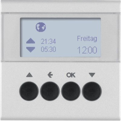 Таймер Berker для вставки жалюзи S.1/B.х алюминий (85741183)