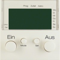 Таймер Berker с дисплеем и подключением датчика, белый S.1 (17388982)