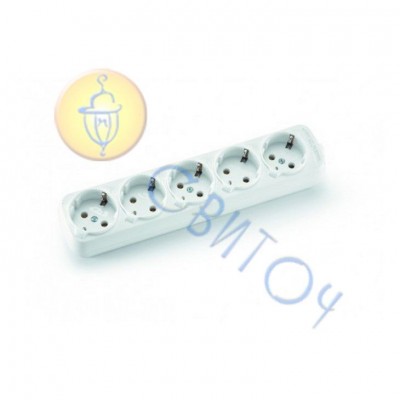 90114500 5-гнезда колодки с з/к Vi-Ko MULTI-LET