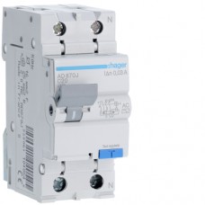 AD870J Диференційний автоматичний вимикач 1P+N 4.5kA C-20A 30mA AC