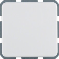 Штепсельная розетка Berker SCHUKO с откидной крышкой цвет полярная белизна, с блеском влагозащищенный скрытый монтаж IP44 (471509)