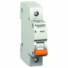 Автоматический выключатель Schneider Electric BA63 1P 20A C (11204)