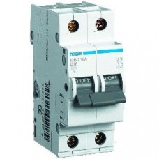 MB225A Автоматичний вимикач 2P 6kA B-25A 2M