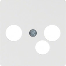 Накладка Berker для широкополюсной модемного коробки, підлогу.білизна матова S. 1/B. х (14391909)