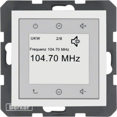 Radio Touch Berker без Спікера, S. 1/B. х пол.білизна (28848989)