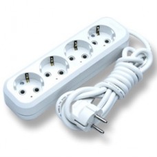 Удлинитель Makel на 4 гнезда 2 метра с заземлением (MGP152)