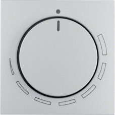 Накладка Berker для регулятора числа оборотов, алюминий B.х (11371424)