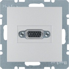 VGA-Розетка Berker с винтовыми клеммами, алюминий B.х (3315411404)