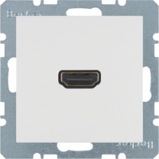 HDMI-Розетка Berker, підлогу.білизна матова S. 1/B. х (3315421909)