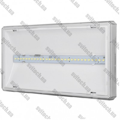 Світильник EXIT 3W LED  320 lm STANDARD IP65 3h battery SA/SE white color  AWEX