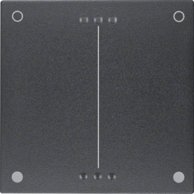 Кнопка Berker для универсального нажимного диммера, антрацит B.х (17651606)