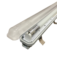 Светильник DAMP PROOF 1200 1XLAMP HOUSING IP65LEDV в комплекте со светодиодной лампой ST8E-1.2M 16W/840 220-240V AC OSRAM (1066714)
