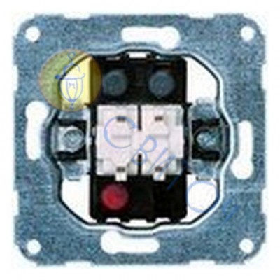 11000602 Механізм вимикача 2-клавішного 10А/230В 