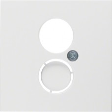 Накладка Berker для розеток для громкоговорителей, пол.белизна матовая S.1/B.х (11961909)