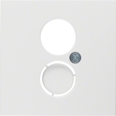 Накладка Berker для розеток для громкоговорителей, пол.белизна матовая S.1/B.х (11961909)