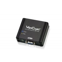 Конвертор VC180 Aten VGA в HDMI с поддержкой звука черный
