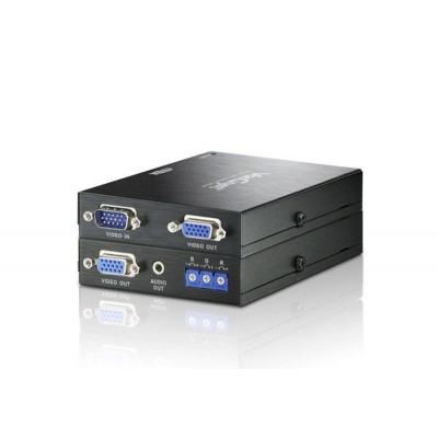 Видео удлинитель VE170Q Aten VGA черный