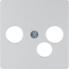 Накладка Berker для широкополюсной модемного коробки, алюміній B. х / К 1 (14391404)